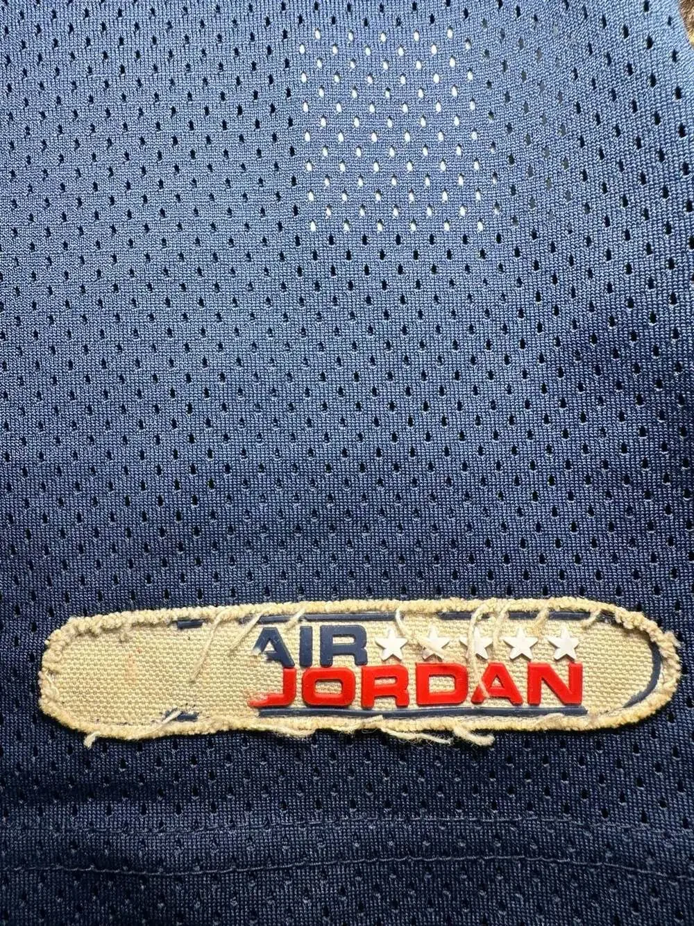 Vintage Air Jordan 23 Basketball Jersey Navy Blue Size XL